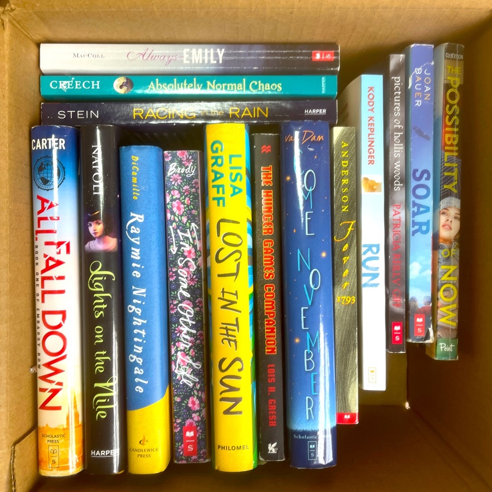5 pound Book Box geared toward teen Girls